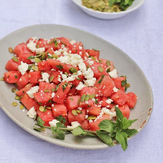 Watermelon and Feta Salad