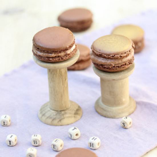 Chocolate Macarons