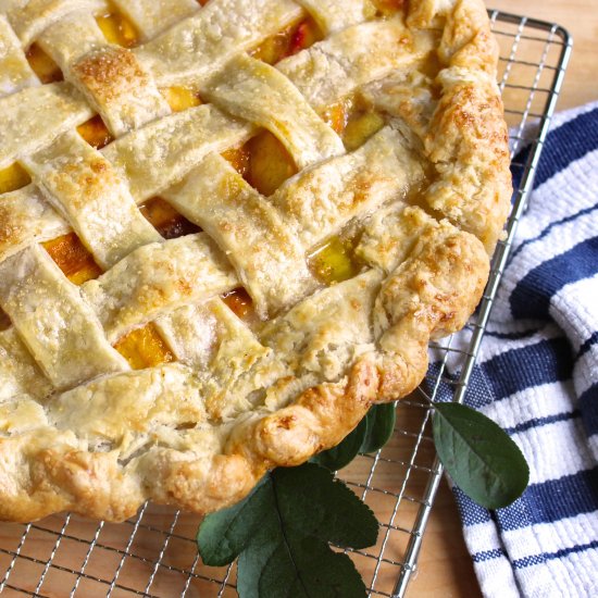 Impeccable Peach Pie