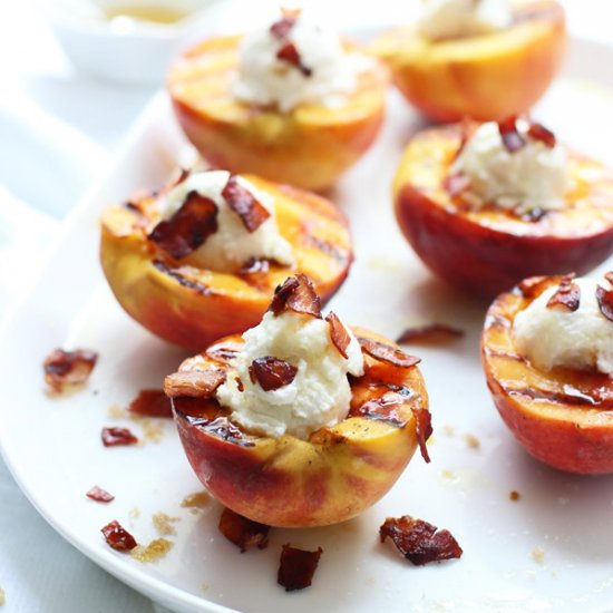 Brown Sugar Grilled Peaches