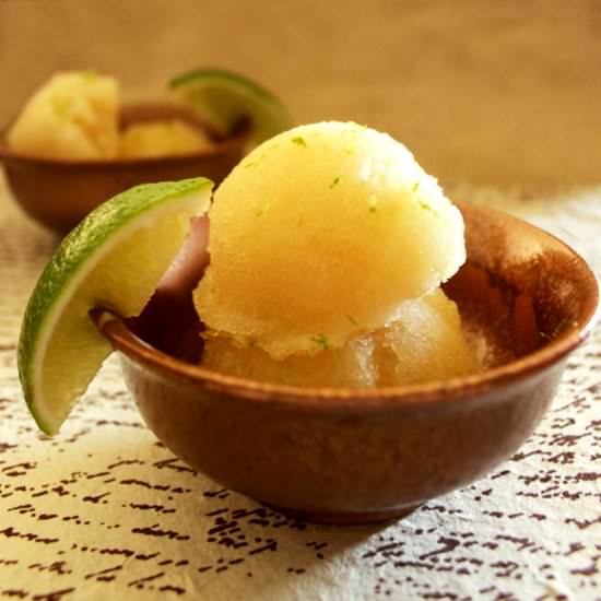 Moscow Mule Sorbet