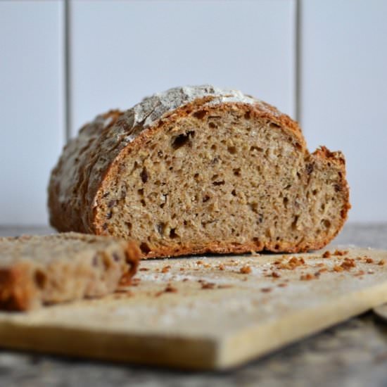 Wholemeal Flax & Oats Sourdough