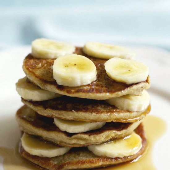 Oatmeal Pancakes with Banana