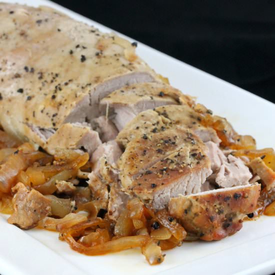 Slow Cooker Pork Tenderloin