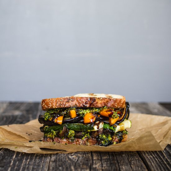 The Ultimate Veggie Sandwich