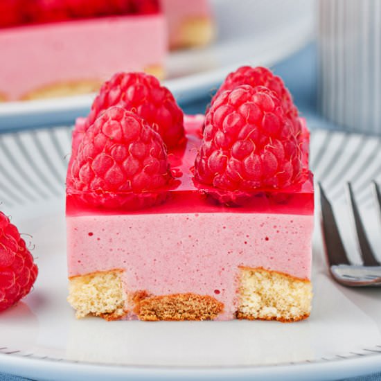 Raspberry Mousse Cake