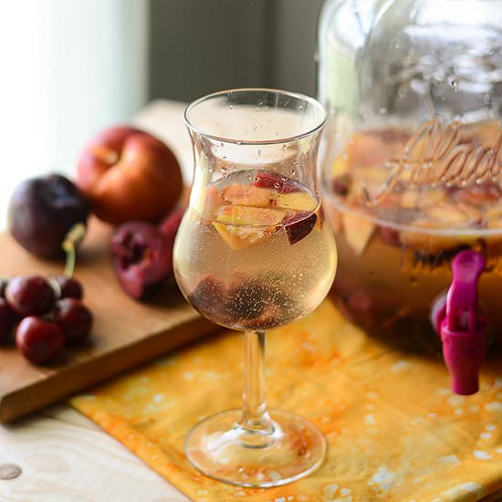 Stone Fruit Sangria