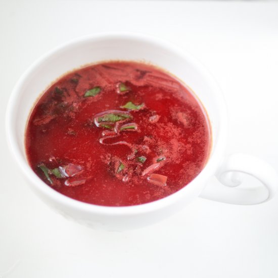 Young Beetroot Soup