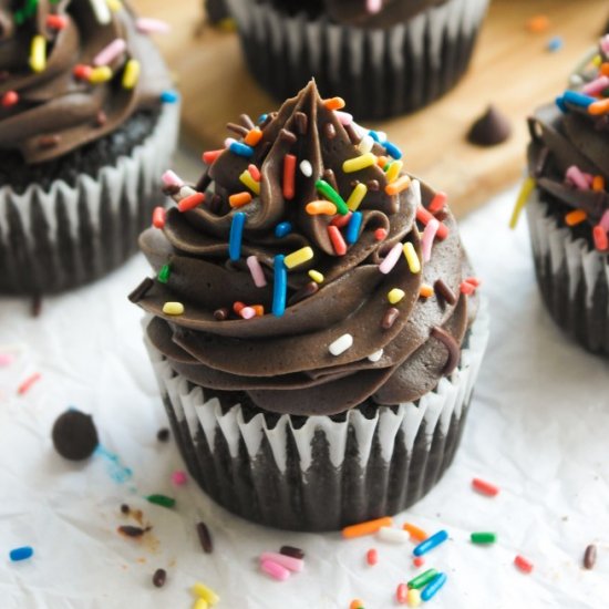 Chocolate Quinoa Cupcakes