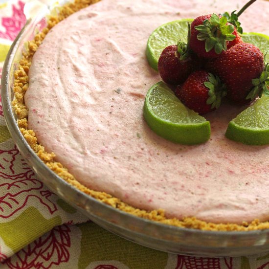 Strawberry Margarita Pie