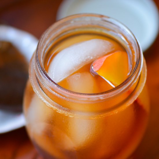 Summer Peach Ice Tea