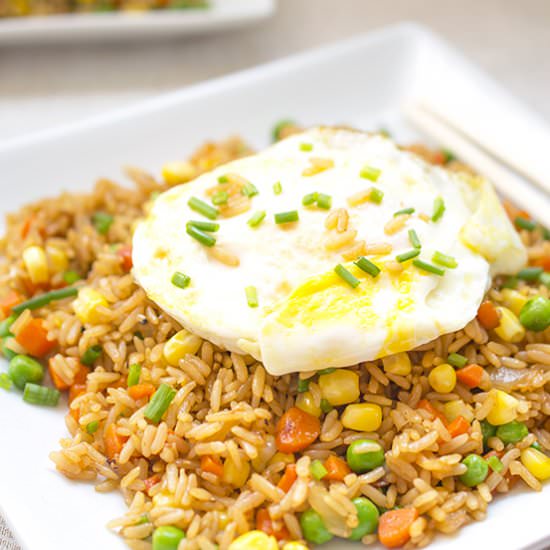 Vegetable Fried Rice