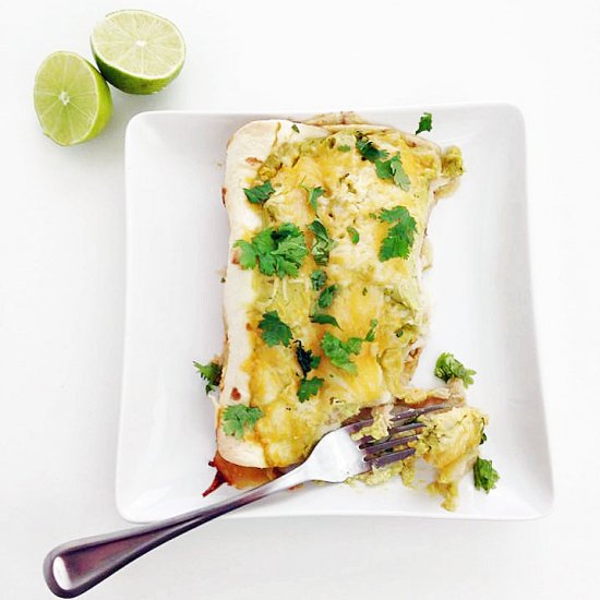 Slow Cooker Chicken Verde Enchilada