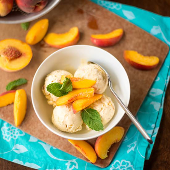 Peach Ice Cream