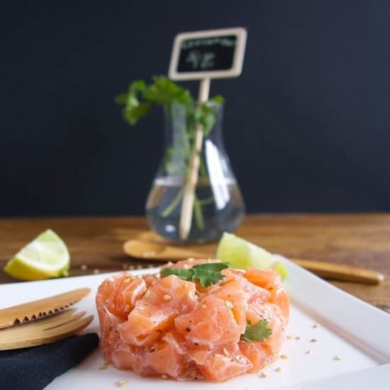 Salmon tartare