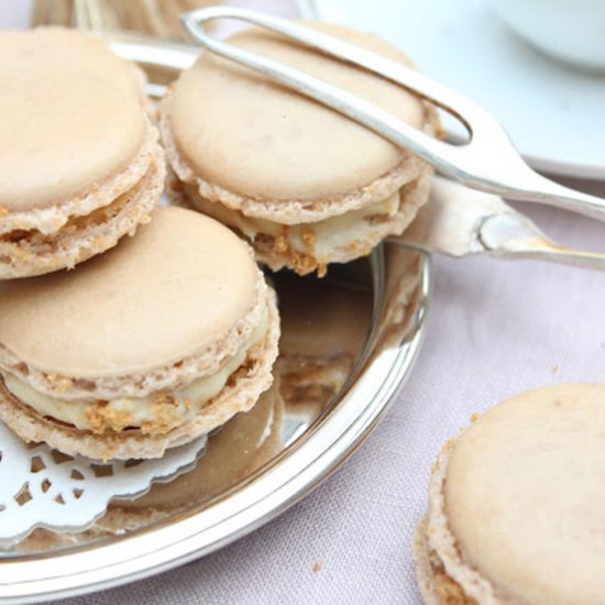 Spekulatius Macarons