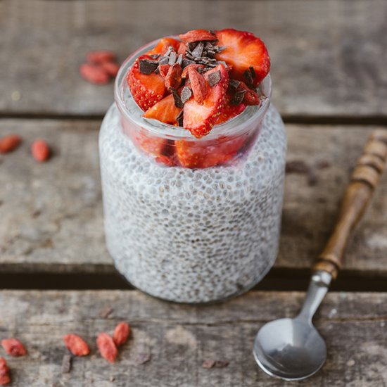 Almond Chia Seed Pudding