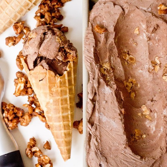 No Churn Chocolate Ice Cream