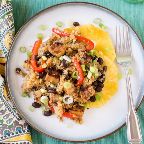 Cuban Fried Quinoa