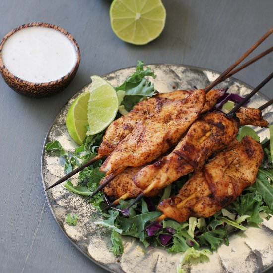 Grilled Chicken Satay