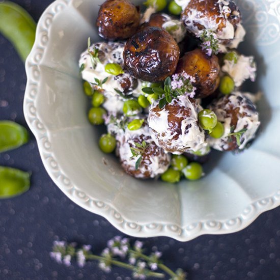 Grilled Potato Salad – Easy Peasy