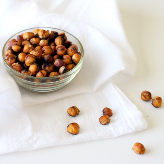 Balsamic Roasted Chickpeas