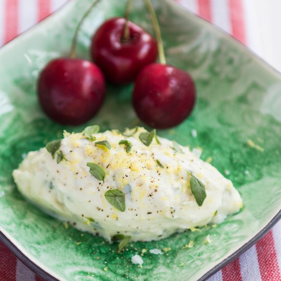 Chèvre with Cherries