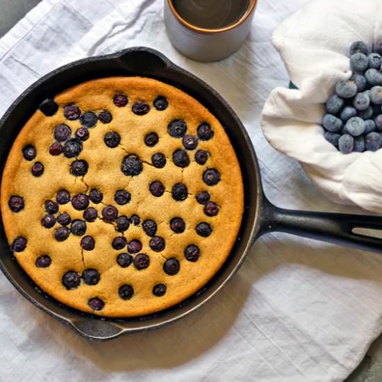 Blueberry Oat Cake (V + GF)