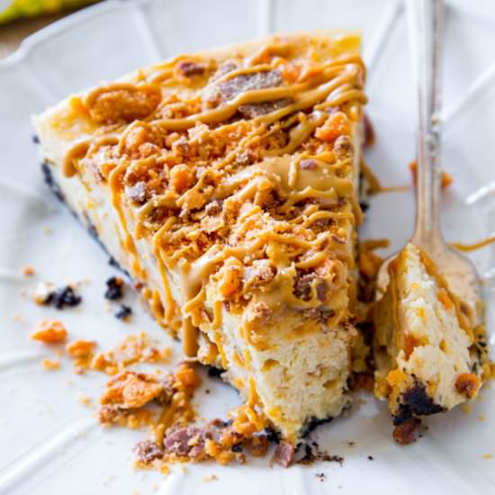 Butterfinger Cheesecake