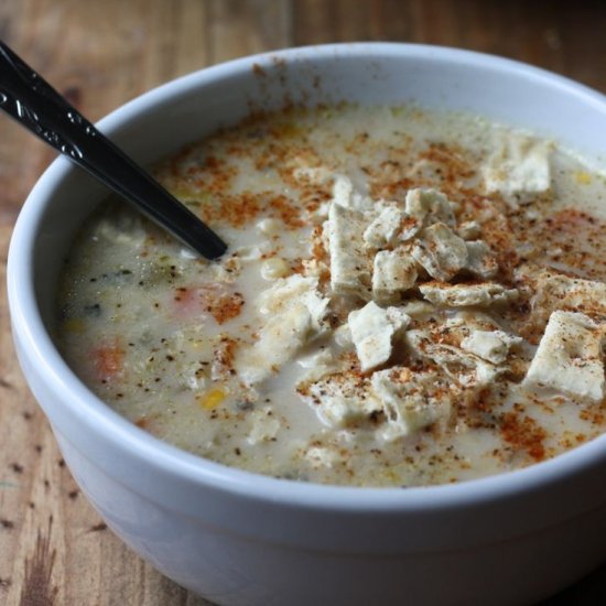 Vegan Corn Chowder