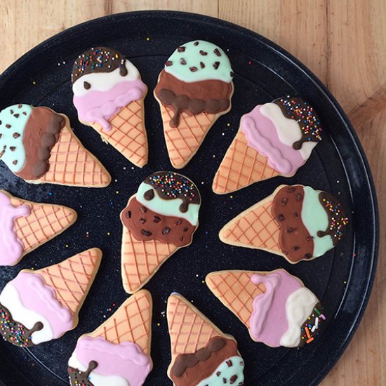 Ice Cream Sugar Cookies