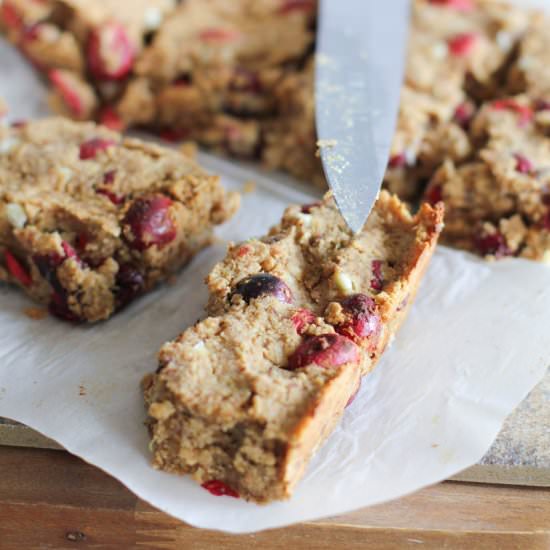 Cranberry Vanilla Protein Bars