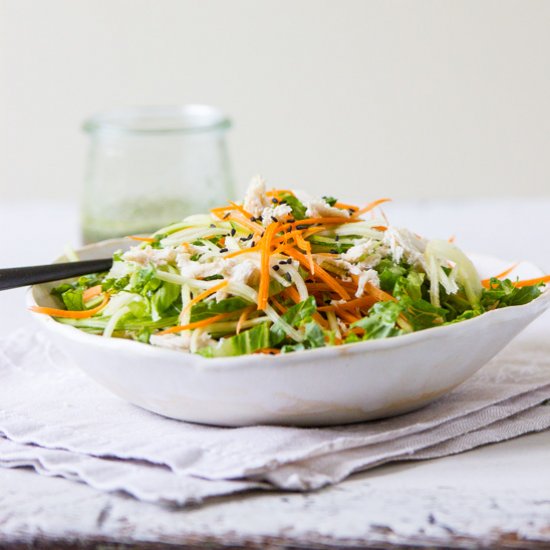 Chicken Slaw with Spicy Cilantro