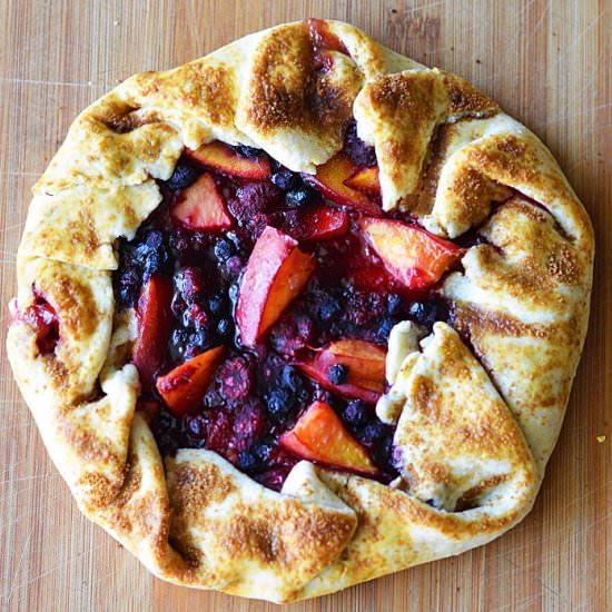 Summer Fruit Galette