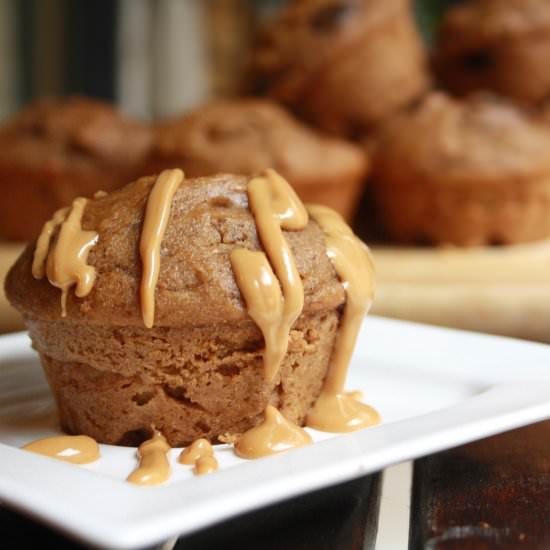 PB Banana Muffins