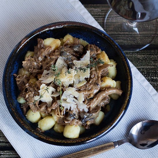 Duck & Mushroom Stroganoff