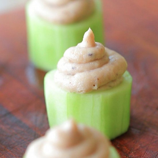 Cucumber Cups with Tuna Filling