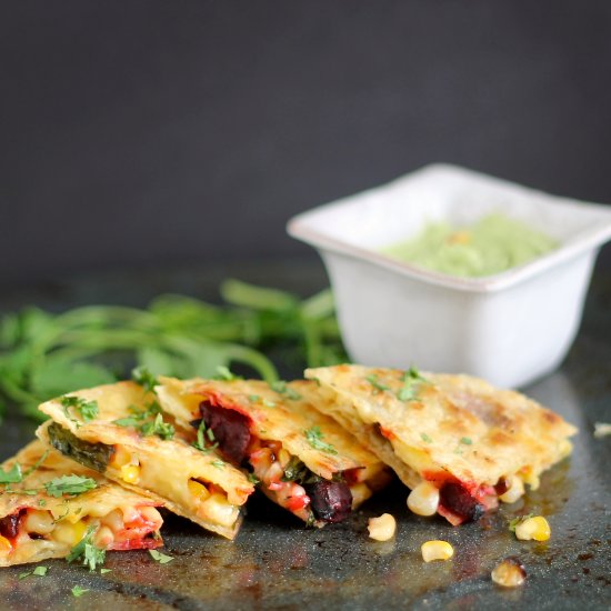 Grilled Vegetable Quesadillas