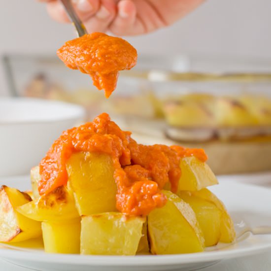 Roasted Patatas Bravas