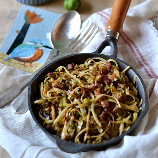 Brussels’ Sprout Pasta