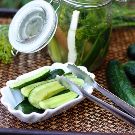 Pickled Cucumbers