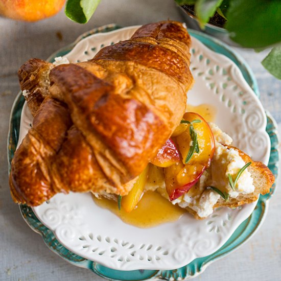 Peach Croissant