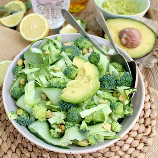 Green monster detox salad