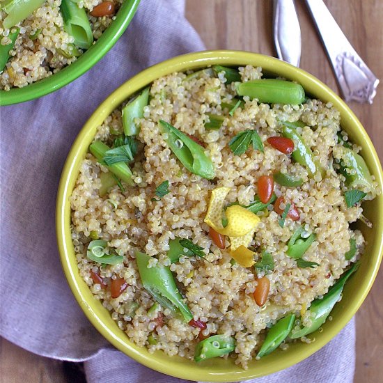 Warm Quinoa Salad