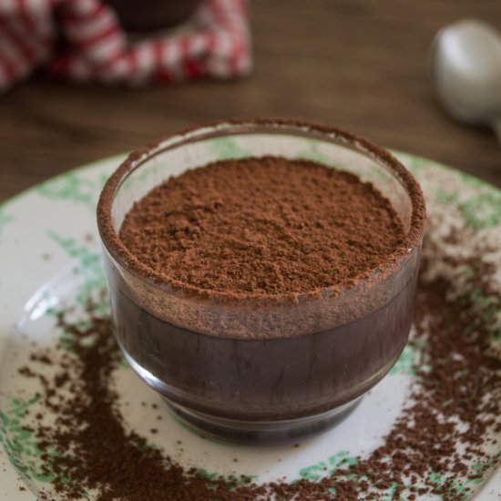 Egg-less Chocolate Custards