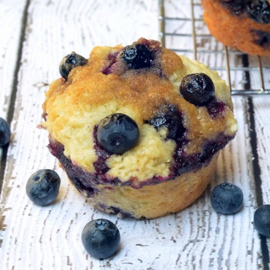 Blueberry Crumble Muffins