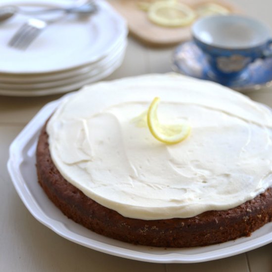 Banana Lemon Tea Cake