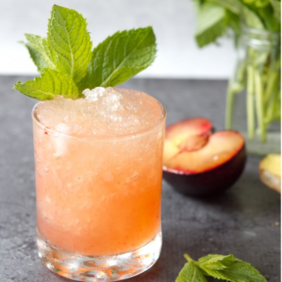 Bourbon Plum Smash