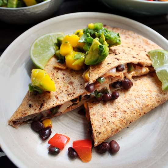 Spicy Mexican Quesadillas