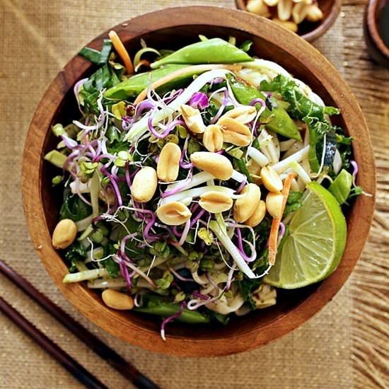 Crusiferous Crunch Peanut Salad!